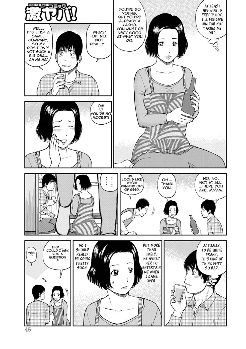 Hentai Manga Comic-34 Year Old Unsatisfied Wife-Chapter 3-Entertaining Wife-First Half-3